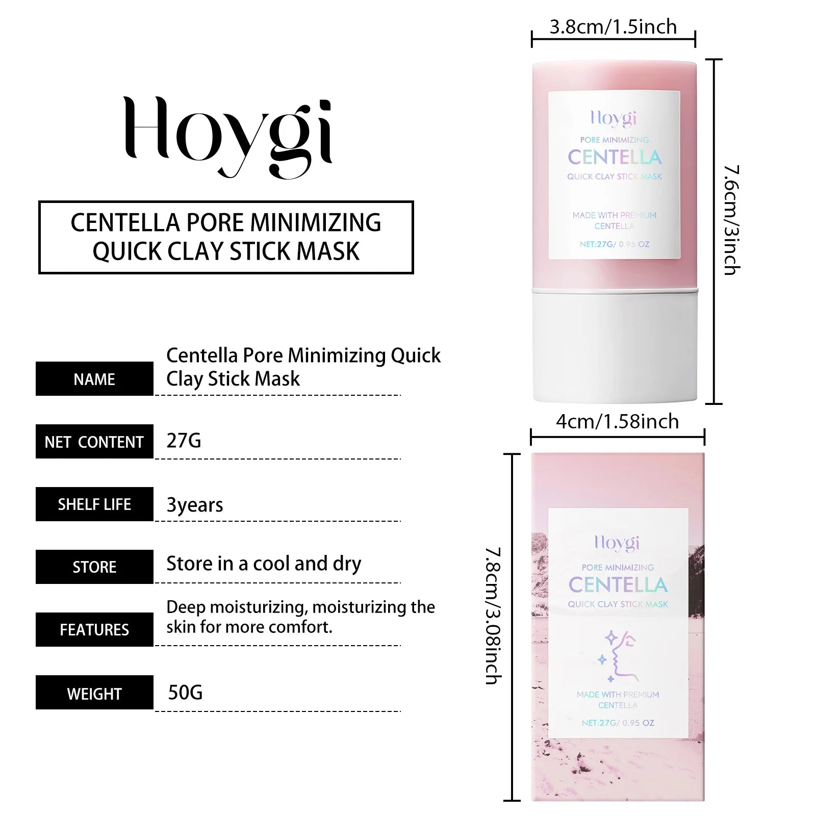 Korean Centella Asiatica Face Cream Deep Hydrating Moisturizing Refreshing Lifting Firming Anti-Aging Skincare Facial Cream
